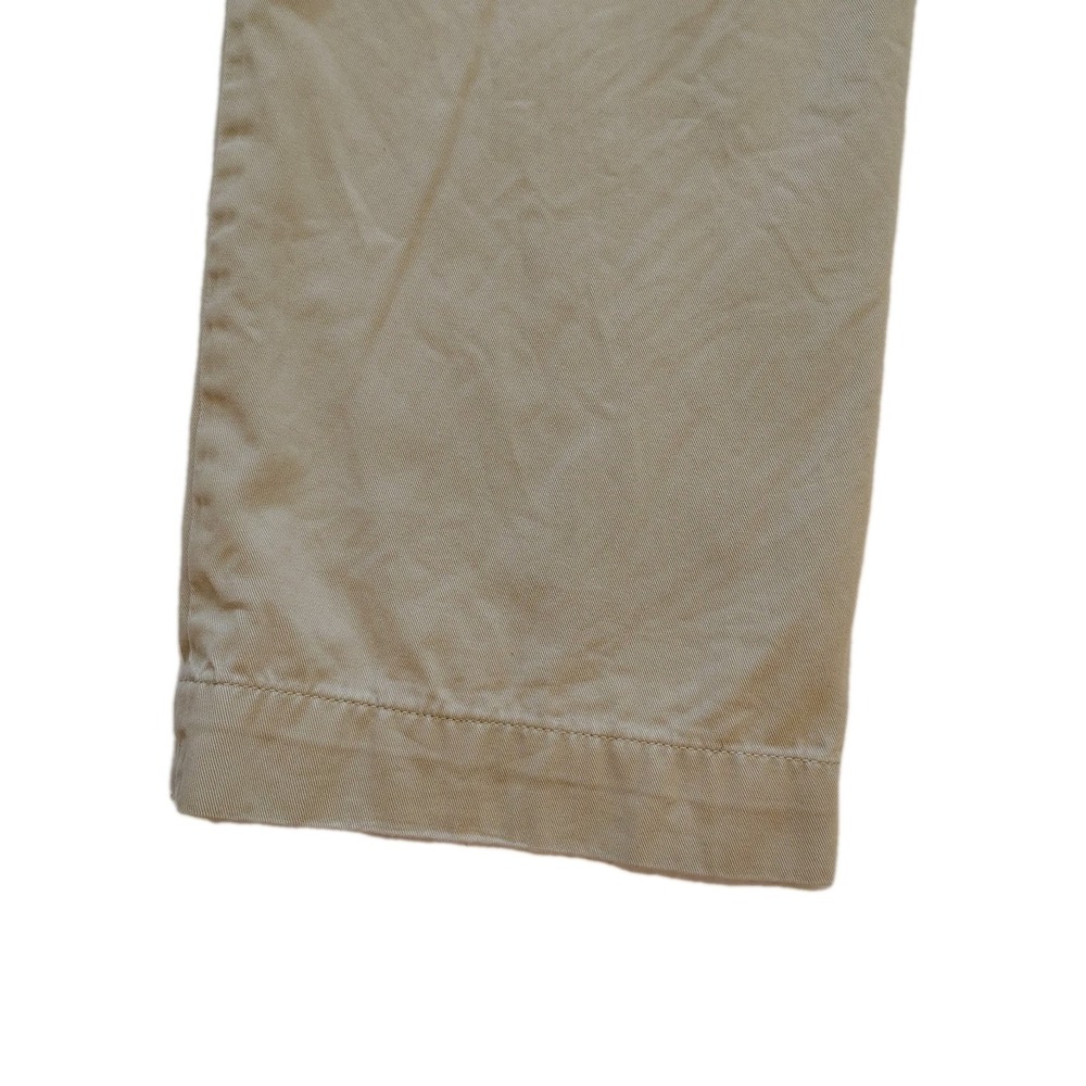 Polo Ralph Lauren Ethan Pant Mens 38x30 Khaki Pleated  Pants Cotton Casual Chino - Picture 9 of 16